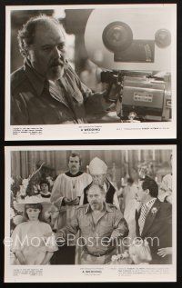 1b997 WEDDING 2 8x10 stills '78 directed by Robert Altman, Carol Burnett, Geraldine Chaplin!