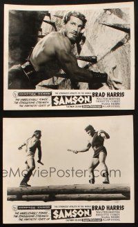 1b991 SAMSON 2 English FOH LCs '61 Brad Harris, Walter Reeves, sword & sandal action!