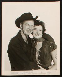 1b546 BILL WILLIAMS 9 8x10 stills '40s-50s portraits of the star in a variety of western roles!