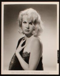 1b928 CARROLL BAKER 3 8x10 stills '59 the pretty blonde star from Harlow, The Carpetbaggers!