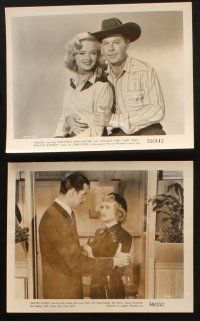 1b507 JANE NIGH 10 8x10 stills '40s-50s great portraits of the star in a variety of roles!