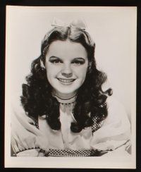 1b573 JUDY GARLAND 9 8x10 stills '40s-80s images of the legendary actress in Wizard of Oz, more!