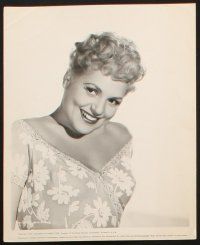 1b838 JUDY HOLLIDAY 5 8x10 stills '50s-60s cool close up & full-length portraits of the pretty star!