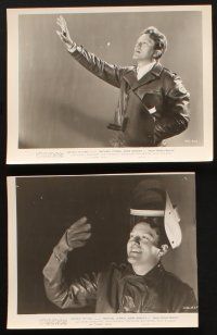 1b587 MICHAEL O'SHEA 9 8x10 stills '40s cool portraits from Man From Frisco, Parole Inc., more!