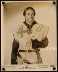 1b993 STORY OF ROBIN HOOD 2 8x10 stills '52 c/u portraits of Patrick Barr, James Robertson Justice!