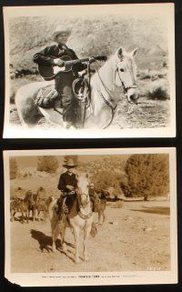 1b301 TEX RITTER 17 8x10 stills '30s-70s great portraits of the western star in a variety of roles!