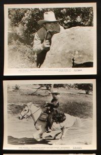 1b265 WHIP WILSON 21 8x10 stills '40s-50s cool western portraits of the star in a variety of roles!