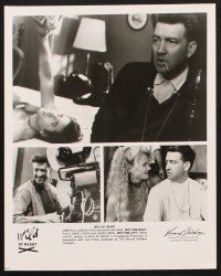1b923 WILD AT HEART 4 8x10 stills '90 director David Lynch candids, Nicolas Cage & sexy Laura Dern!