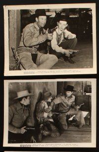 1b276 WILD BILL ELLIOTT 20 8x10 stills '40s-50s western portraits of the actor in a variety of roles