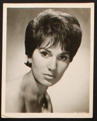 1b799 YVONNE ROMAIN 6 8x10 stills '50-60s close up & full-length portraits of the English actress!