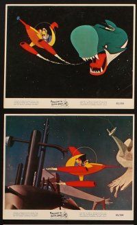 1b174 PINOCCHIO IN OUTER SPACE 6 color 8x10 stills '65 sci-fi cartoon images, new worlds of wonder!