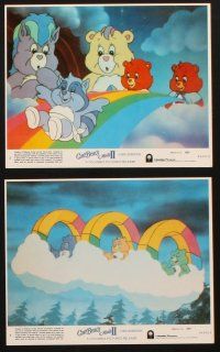 1b035 CARE BEARS MOVIE 2 8 8x10 mini LCs '86 A New Generation, help them save the Kingdom of Caring!