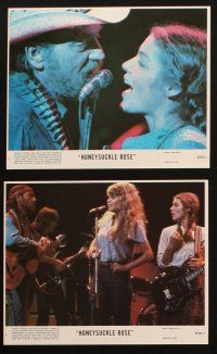 1b073 HONEYSUCKLE ROSE 8 8x10 mini LCs '80 art of Willie Nelson, Dyan Cannon & Irving, country music
