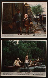 1b074 HOPE & GLORY 8 8x10 mini LCs '87 John Boorman's childhood memories of England during WWII!