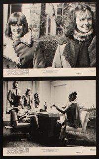 1b083 INTERIORS 8 8x10 mini LCs '78 director Woody Allen candid, Diane Keaton, Sam Waterston!