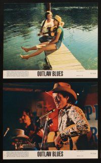 1b111 OUTLAW BLUES 8 8x10 mini LCs '77 great images of crook Peter Fonda & sexy Susan Saint James!