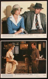1b115 POSTMAN ALWAYS RINGS TWICE 8 8x10 mini LCs '81 Jack Nicholson & Jessica Lange, Rafelson!