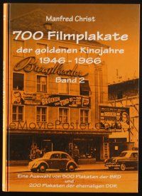 1c009 700 FILMPLAKATE German hardcover book '01 color movie posters of Germany, The Golden Years!
