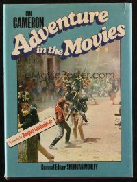1c010 ADVENTURE IN THE MOVIES hardcover book '73 a pictorial history with great images!