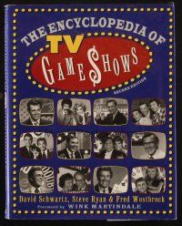 1c052 ENCYCLOPEDIA OF TV GAME SHOWS 2ND EDITION hardcover book '95 containing over 500 titles!
