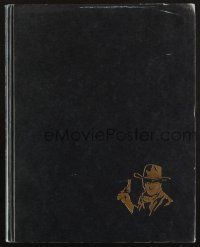 1c073 FILMS OF JOHN WAYNE hardcover book '70 an illustrated biography of the cowboy legend!