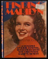 1c087 FINDING MARILYN book '81 by David Conover, The Photographer Who Discovered Marilyn Monroe!