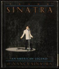1c095 FRANK SINATRA AN AMERICAN LEGEND hardcover book '95 many images of the great singer/actor!