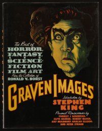 1c104 GRAVEN IMAGES hardcover book '92 the best of horror, fantasy & sci-fi film art!