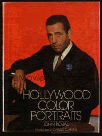 1c111 HOLLYWOOD COLOR PORTRAITS hardcover book '81 full-page full-color images of the best stars!