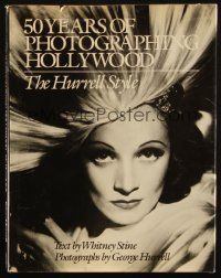 1c121 HURRELL STYLE hardcover book '83 George Hurrell's 50 Years of Photographing Hollywood!