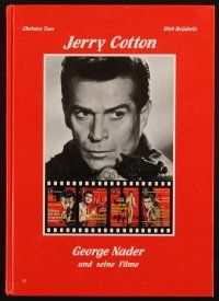 1c128 JERRY COTTON GEORGE NADER UND SEINE FILME German hardcover book '98 illustrated biography!