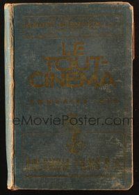 1c002 LE TOUT-CINEMA ANNUAIRE 1950 French hardcover book '50 All-Cinema Yearbook filled with info!