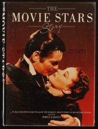 1c160 MOVIE STARS STORY hardcover book '84 images of classic scenes, some in full-color!