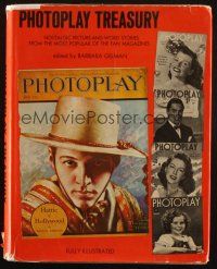 1c171 PHOTOPLAY TREASURY hardcover book '72 loaded with cool illustrated articles!