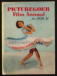 1c173 PICTUREGOER FILM ANNUAL FOR 1950/51 English hardcover book '51 geat articles & photos!