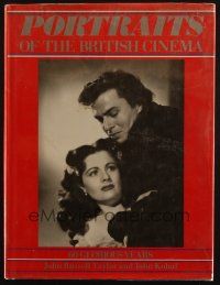 1c176 PORTRAITS OF THE BRITISH CINEMA hardcover book '85 a pictorial history, 60 Glorious Years!
