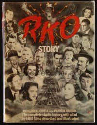 1c184 RKO STORY hardcover book '82 complete studio history, 1,051 films described & illustrated!