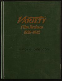 1c215 VARIETY FILM REVIEWS 1938-1942 hardcover book '83 filled with great information!