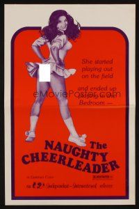 1c648 HOW DID A NICE GIRL LIKE YOU... pressbook R75 sexy artwork of The Naughty Cheerleader!
