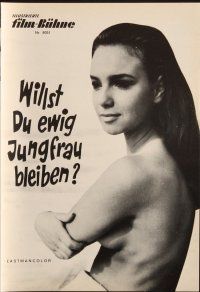 1c229 3 CORNERED BED German program '69 Willst du ewig Jungfrau bleiben?, different images!