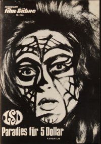 1c231 ACID German program '68 LSD, wild different images of crazed drug users, body painting!
