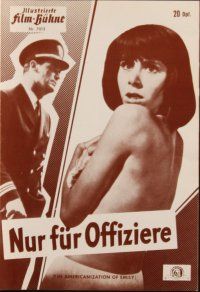 1c236 AMERICANIZATION OF EMILY German program '64 James Garner, Julie Andrews, different images!