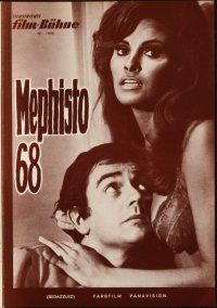 1c243 BEDAZZLED German program '68 classic fantasy, Dudley Moore, sexy Raquel Welch as Lust!