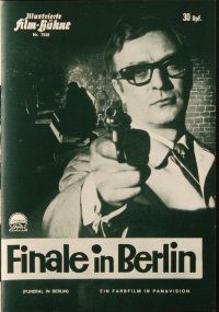 1c300 FUNERAL IN BERLIN German program '67 Michael Caine as Harry Palmer, different images!