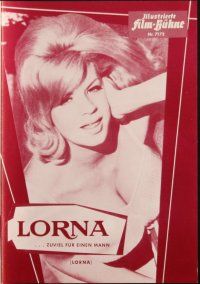 1c352 LORNA German program '65 different images of sexy Lorna Maitland in Russ Meyer classic!