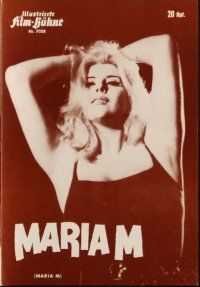 1c363 MARIA M German program '65 different images of incredibly sexy blonde Libertad Leblanc!