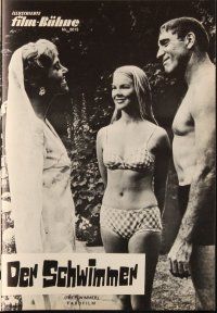 1c420 SWIMMER German program '68 Burt Lancaster, directed by Frank Perry, different images!