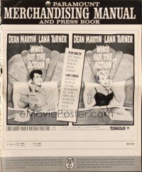 1c937 WHO'S GOT THE ACTION pressbook '62 Daniel Mann directed, Dean Martin & Lana Turner!