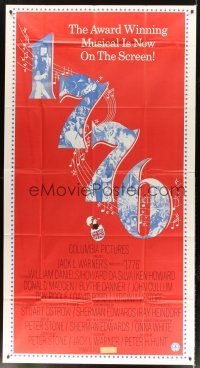 1d456 1776 3sh '72 William Daniels, the award winning historical musical comes to the screen!