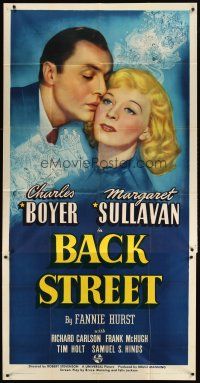 1d495 BACK STREET 3sh '41 Charles Boyer & Margaret Sullavan's love lived in the shadows!